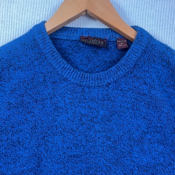 Nordstrom Vintage Men’s XXL 2XL Lambswool Sweater Crewneck Made in Italy - Picture 2 of 8